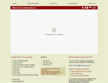 Tablet Screenshot of euro-classics.com